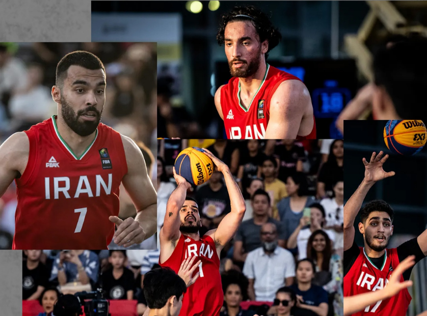صعود مردان ایران به مرحله یک‌چهارم پایانی بسکتبال ۳ نفره جام آسیا