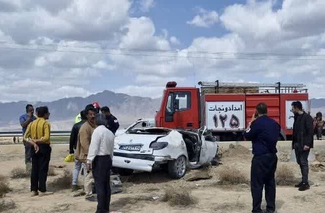 یک کشته در واژگونی پژو ۲۰۶ در کاشمر