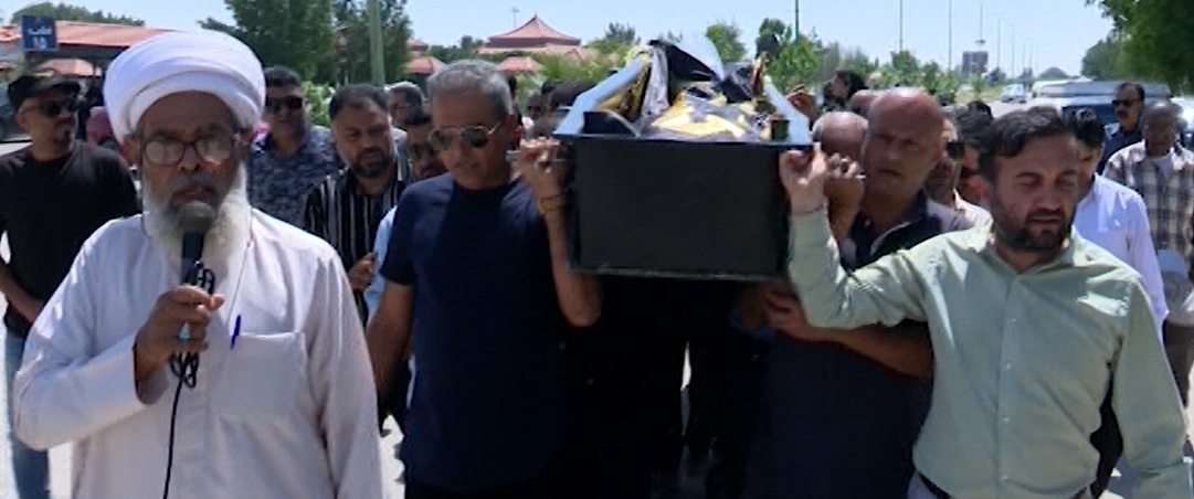 تشییع و خاکسپاری تصویر بردار پیش کسوت صدا و سیما در بندرعباس