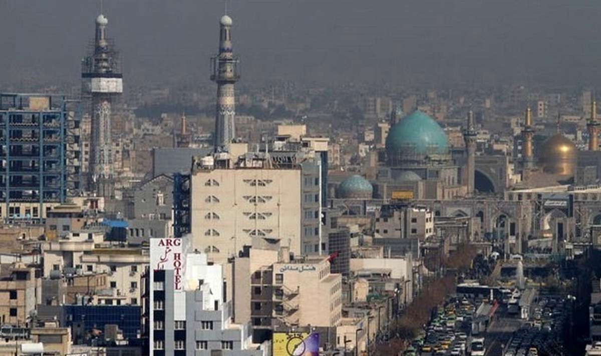 کیفیت هوای چهار منطقه کلانشهر مشهد ناسالم است