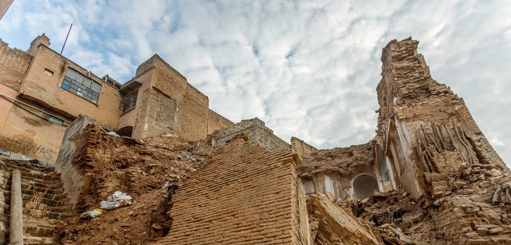 توضیحات رئیس میراث فرهنگی دزفول درخصوص ریزش یک خانه قدیمی