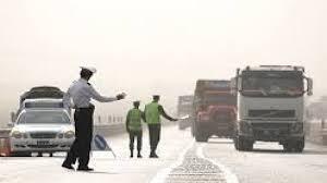 ممنوعیت تردد کامیون در جاده ریوش -کوهسرخ