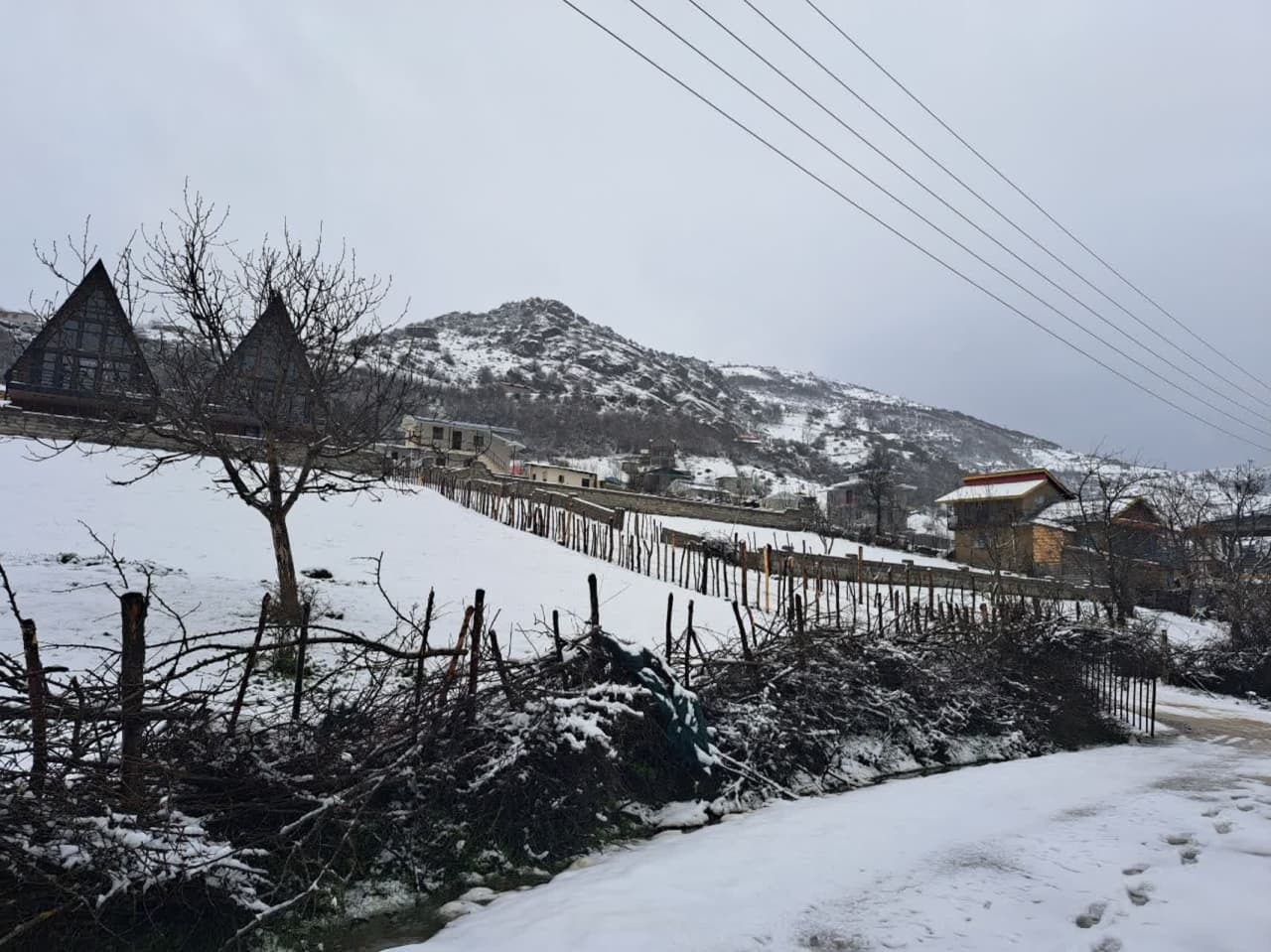 اعلام بیشترین میزان بارش برف و باران در مازندران