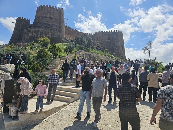 بیش از ۱۱ هزار نفر از قلعه فلک‌الافلاک دیدن کردند