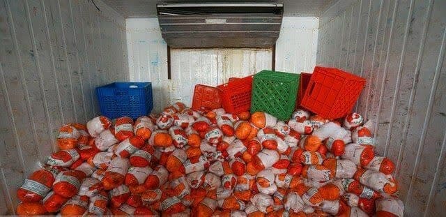 توزیع ۲۵ تن مرغ و گوشت تنظیم بازاری در شهرستان نور