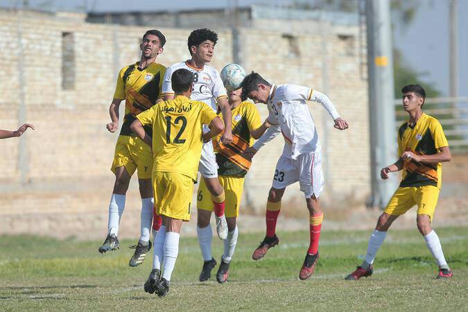 پیروزی فولادخوزستان درلیگ برتر فوتبال نوجوانان
