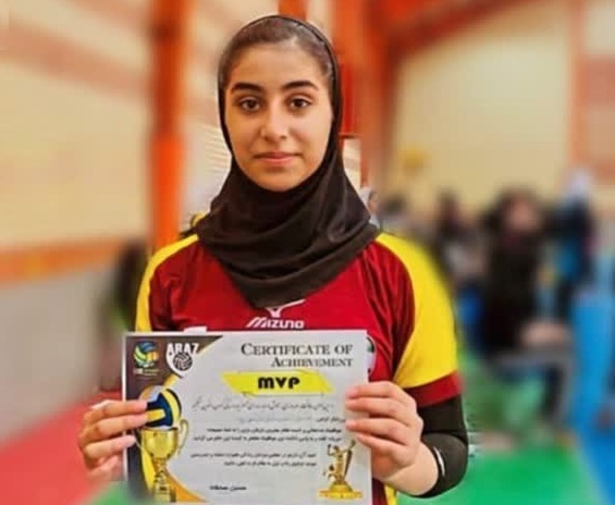 والیبالیست آذربایجان شرقی در اردوی تیم ملی دختران نوجوان
