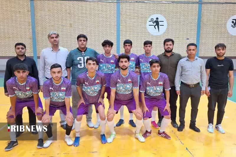 صعود تیم هندیجان به مرحله دوم مسابقات فوتسال مدارس خوزستان
