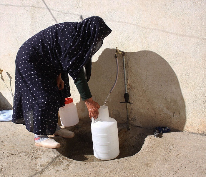 مشکل آب ۷۶۵ خانوار روستایی در میاندوآب حل شد