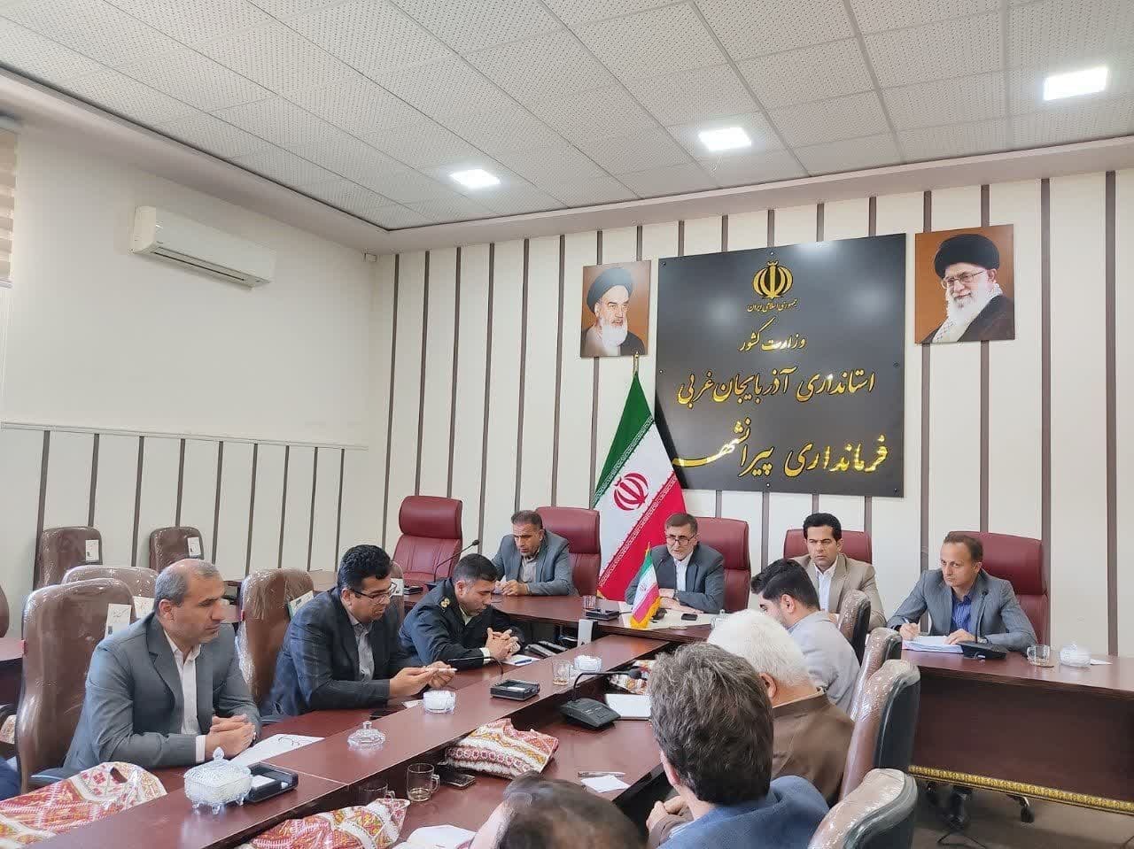 جلسه شورای هماهنگی ستاد مبارزه با مواد مخدر در شهرستان پیرانشهر