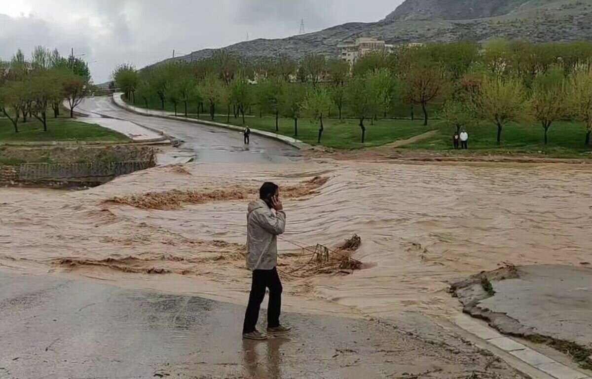 قطع راه‌ ارتباطی برخی از روستا‌های بویراحمد