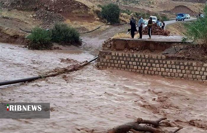 قطع راه ارتباطی برخی از روستا‌های لرستان