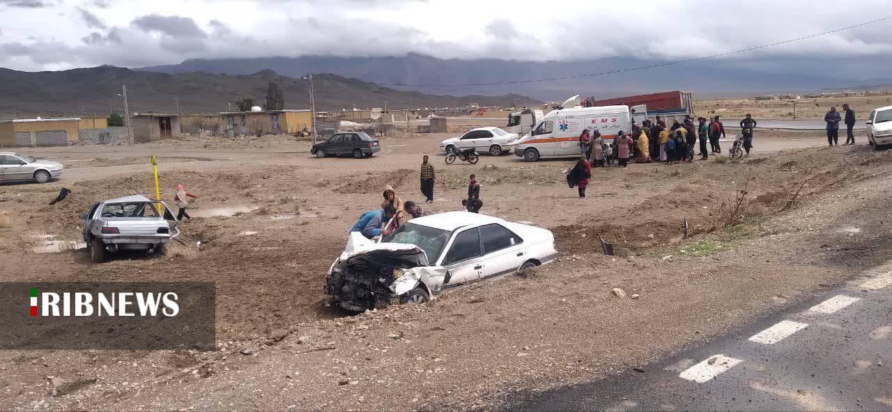یک کشته و ۵ مصدوم در جاده آباده طشک - نیریز