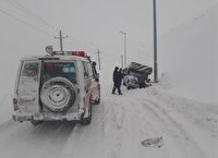 کمک رسانی هلال‌احمر به بیش از ۲ هزار و ۶۰۰ گرفتار در برف