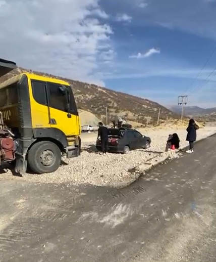 نجات جان خانواده شهرکردی با راه فرار تنگ کناره یاسوج