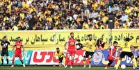 دیدار سپاهان و پرسپولیس در سوپر جام فوتبال