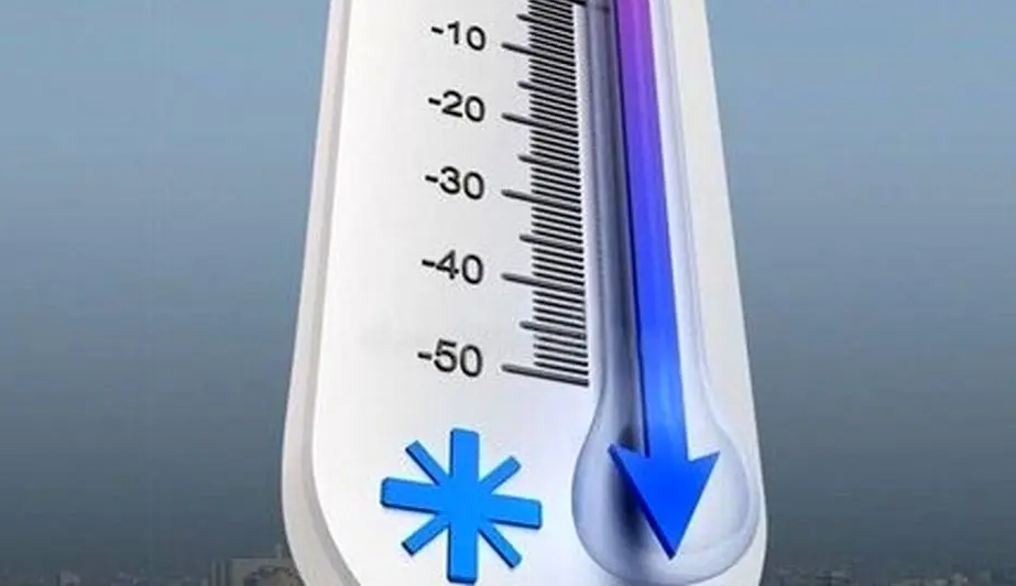 هشدار زرد کاهش ۳ تا ۵ درجه‌ای دما در آذربایجان غربی