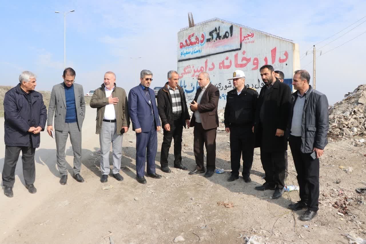 تاکیدفرماندار ارومیه بر رفع نقاط حادثه خیز جاده‌های شهرستان