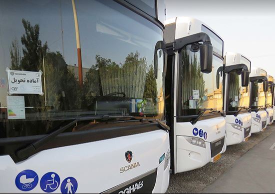 فعالیت ۱۰۳ اتوبوس درون‌شهری در شهر یزد