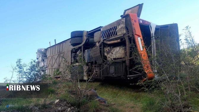 مساعد بودن حال مصدومان واژگونی اتوبوس ایرانی در ارمنستان