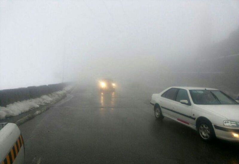 ادامه پدیده مه و کاهش دید تا روز شنبه برای استان