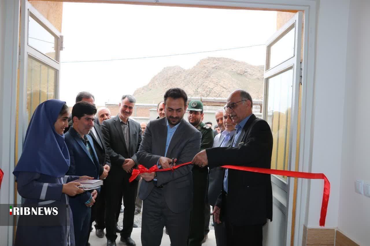 افتتاح یکصد و سی وهفتمین مدرسه  خیر ساز در روستای مارکان شهرستان خوی