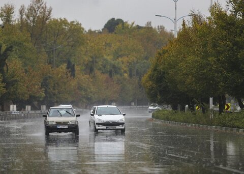 فعالیت سامانه بارشی از دوشنبه همه مناطق استان را دربرمی گیرد