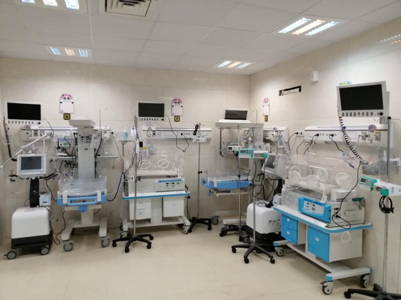 راه‌اندازی بخش جدید مراقبت‌های ویژه نوزادان در بیمارستان طالقانی اهواز
