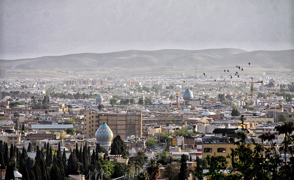 آلودگی هوا در راه شیراز و چند شهرستان فارس