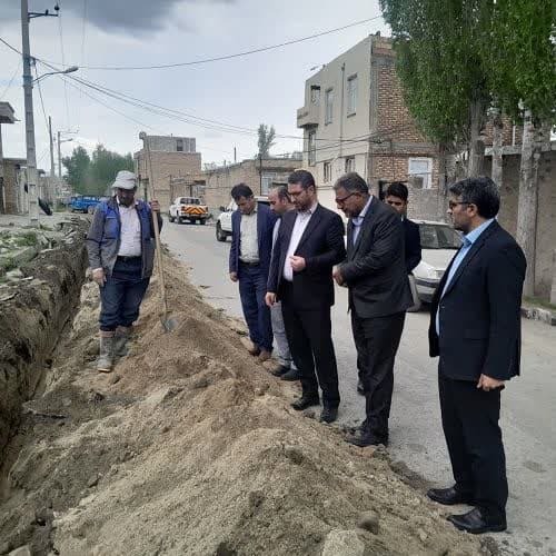 بازسازی شبکه آبرسانی روستای سعدل شهرستان چالدران