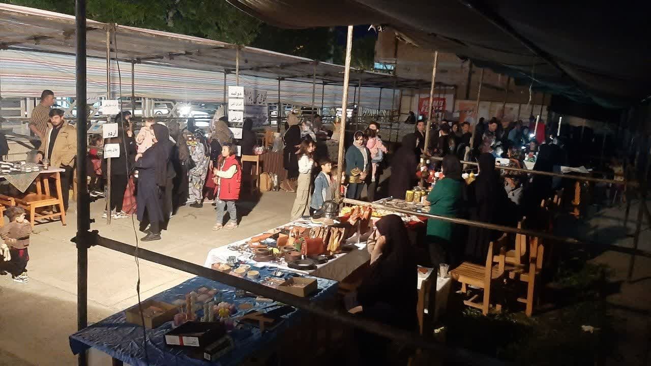 نمایشگاه مشاغل خرد بانوان در شهرستان نقده