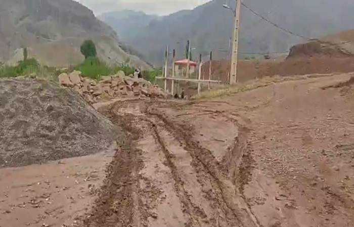 مسدود شدن ۲۸ مسیرروستایی در الموت غربی 