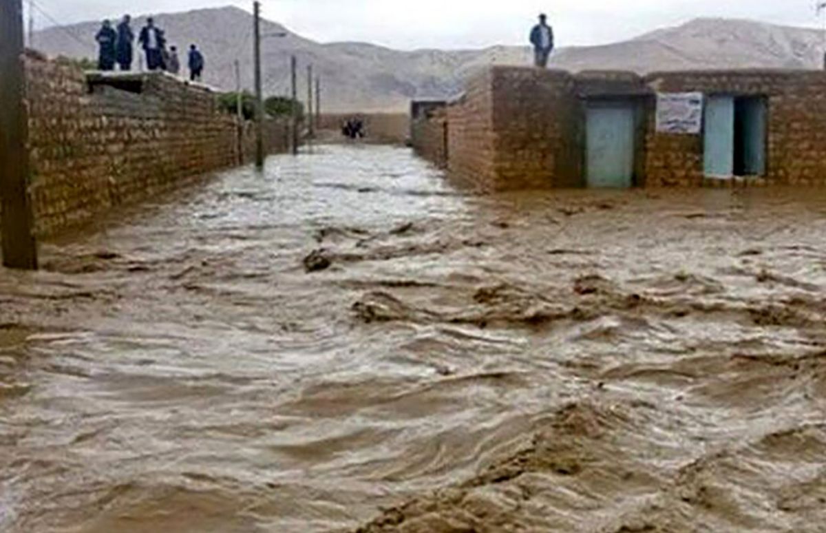 سیل به یک شهر و ۸ روستا در شمال خراسان رضوی خسارت وارد کرد