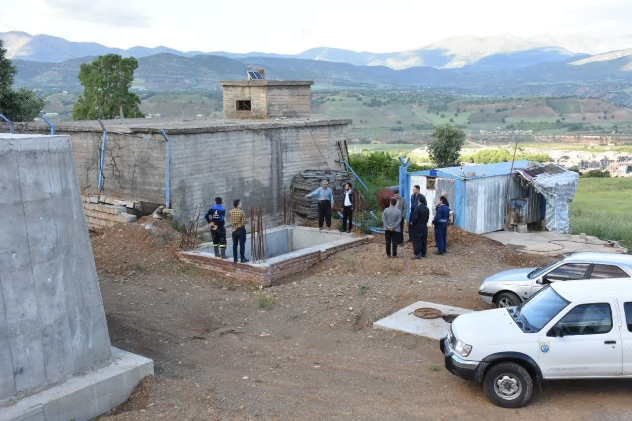 بررسی آخرین وضعیت پروژه های آبرسانی در شهرستان سردشت