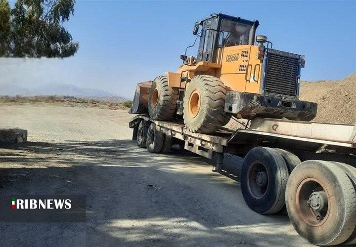 کشف لودر ۵۰ میلیاردی قاچاق در الیگودرز