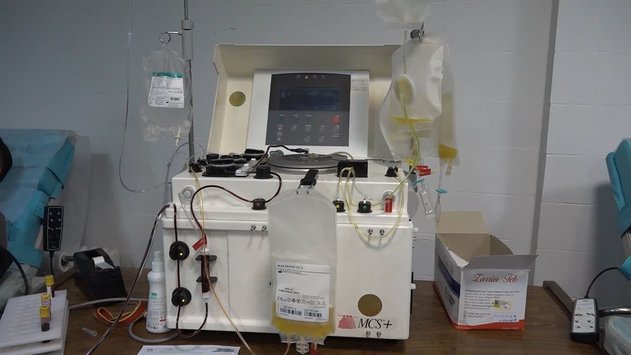 راه اندازی دستگاه پیشرفته پلاکت خون در پایگاه انتقال خون خوی