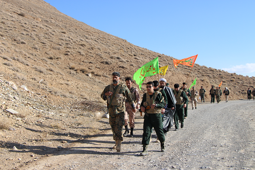کوهپیمایی کارکنان سپاه شهدای آذربایجان غربی