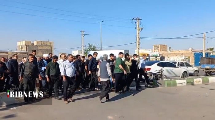 پیکر مادر شهید حسن محمدی به خاک سپرده شد