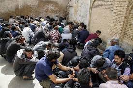 جمع آوری۲۵۴ معتاد متجاهر در مشهد
