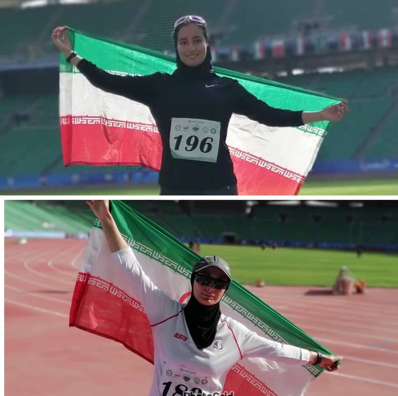 طلا و نقره ۵۰۰۰متر پیاده روی بانوان به ایران رسید