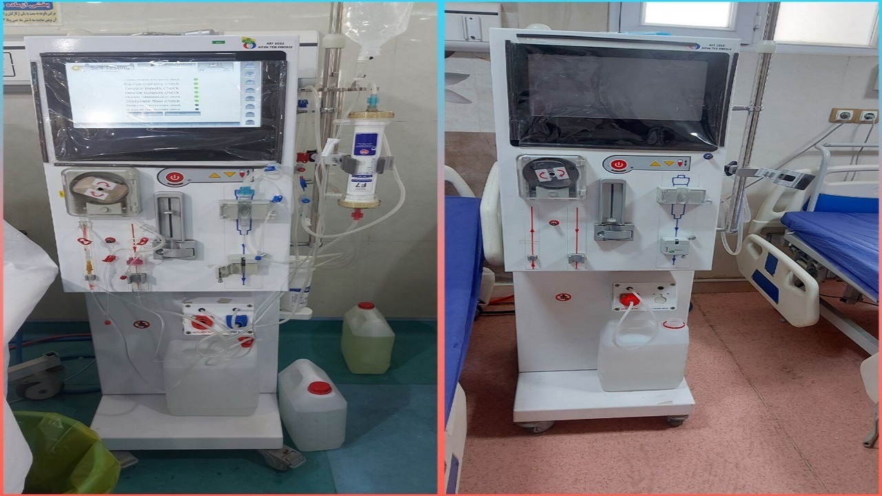 راه‌اندازی دو دستگاه دیالیز در بیمارستان خاتم الانبیاء زاهدان