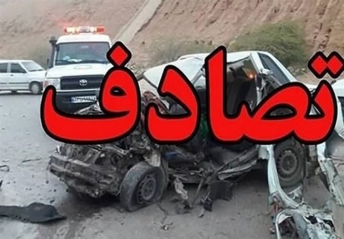 ۸ مصدوم در تصادف جاده‌ای در زنجان
