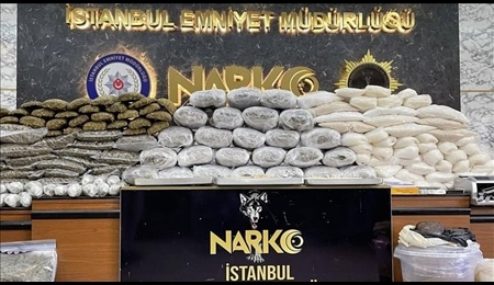 کشف ۴۸۰ کیلوگرم مواد مخدر در ترکیه