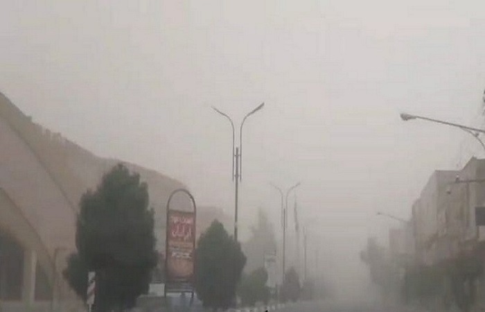 وزش باد نسبتا شدید در برخی از مناطق کرمان