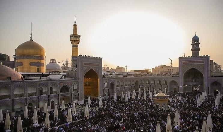 برگزاری  مراسم شام سالگرد قیام پانزده خرداد ساعتی قبل از اذان مغرب سه‌شنبه درحرم مطهررضوی