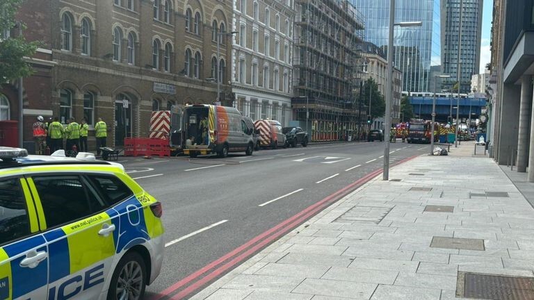 وضع اضطراری در لندن به علت نشست گاز مشکوک