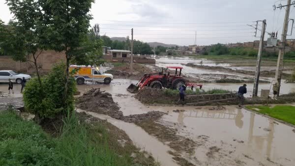 ۹ راه اصلی روستایی کلات بازگشایی شد