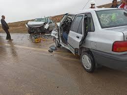 حادثه رانندگی در محور شهرکرد به شلمزار