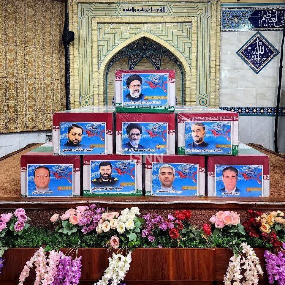 بازتاب مراسم تشییع رییس جمهور و همراهان در تهران در رسانه‌های جهان