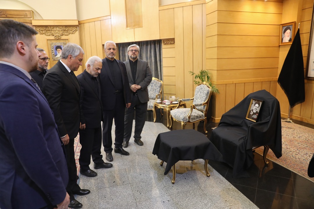 ورود رئیس دومای دولتی روسیه به تهران **